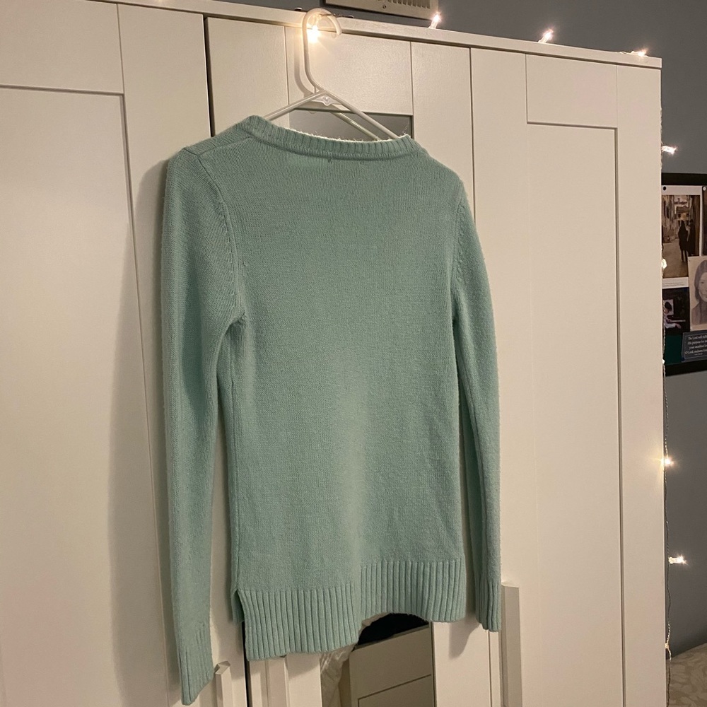 Super Soft Mint Green Sweater - Picture 3 of 4